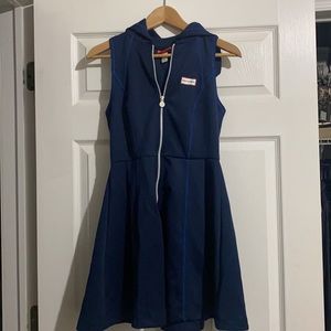 HUNTER Scuba hooded dress SMALL